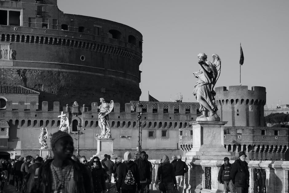 A group of diverse travelers exploring a city.