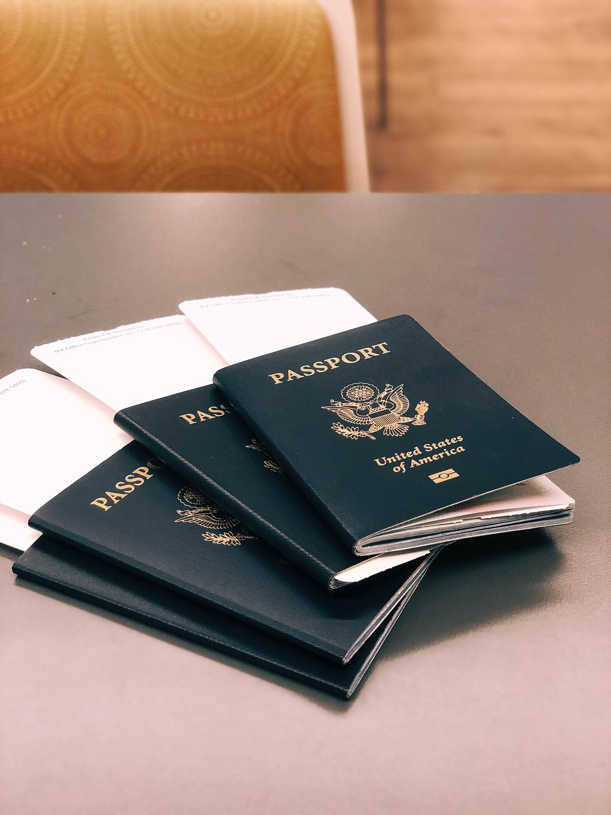 Image of different passports showcasing the diversity of visa requirements